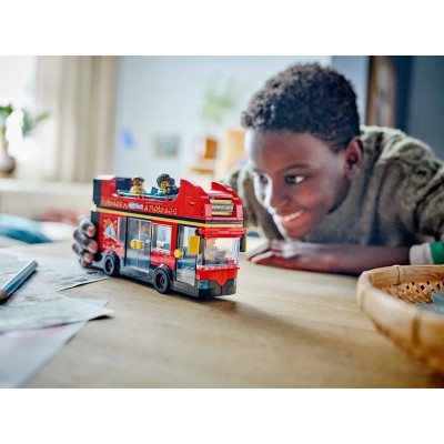 LEGO Конструктор City Червоний двоповерховий екскурсійний автобус