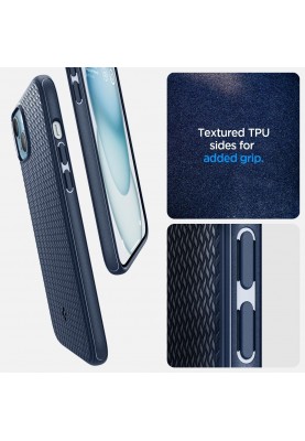 Spigen Чохол для Apple iPhone 15 Mag Armor MagFit, Navy Blue