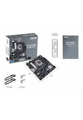 ASUS Материнcька плата PRIME B760M-K D4 s1700 B760 2xDDR4 M.2 HDMI D-Sub mATX