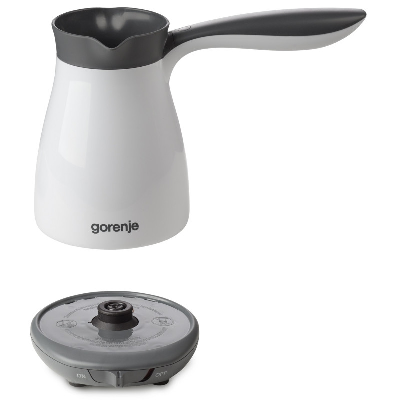 Gorenje Кавоварка електротурка, 0.33л, мелена, 2чашки, білий