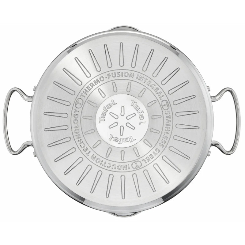Tefal Каструля DUETTO+, 5л, з кришкою, нержавюча сталь, скло