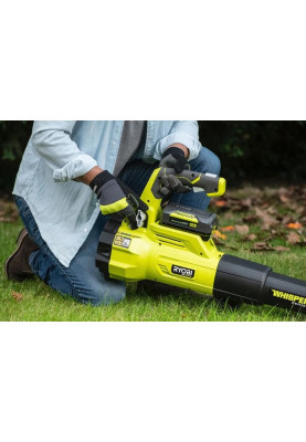Ryobi Повітродув садовий акумуляторний Max Power RY36BLXA-140P 36В акб 1х4А·год ЗП 176км/год 3.5кг