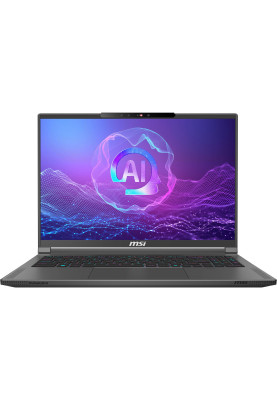 MSI Ноутбук Creator A16 AI+ A3XVGG 16 UHD, Ryzen AI 9 HX 370, 32GB, F2TB, NVD4070-8, W11P, сірий