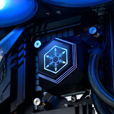 SilverStone Система рідинного охолодження Perma Frost Premium PF360-ARGB-V2, LGA1700, 2066, 2011, 1200, 115x, AM5, AM4, FM1, FM2, TDP300W