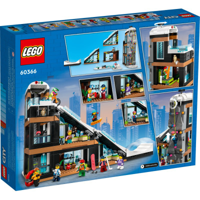 LEGO Конструктор City Гірськолижний і скелелазний цент