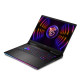 MSI Ноутбук Raider 17" QHD+, Intel i9-13980HX, 32GB, F1TB, NVD4090-16, W11, черный