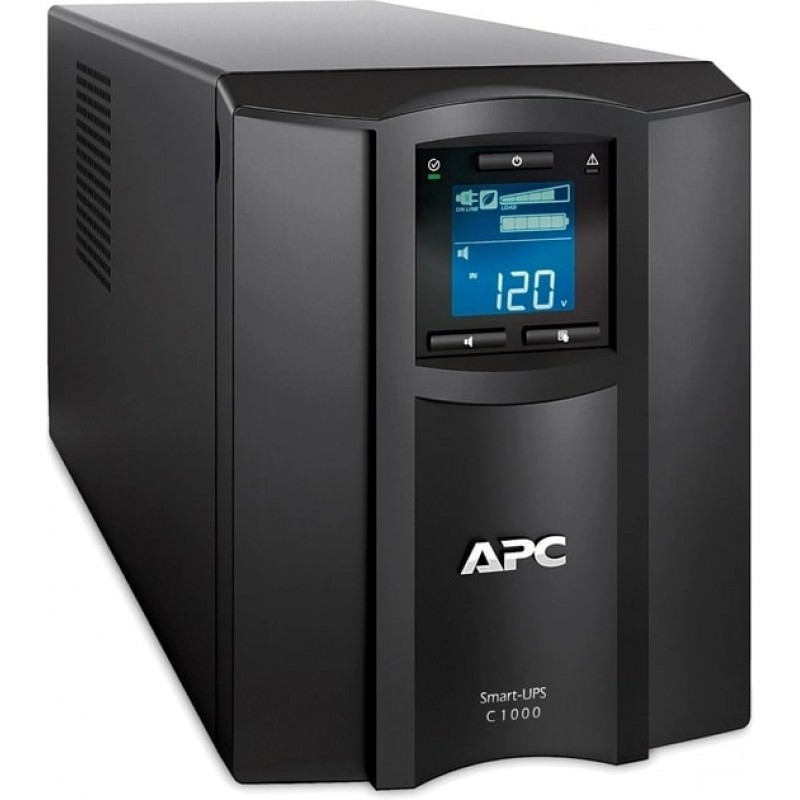 APC Джерело безперебійного живлення Smart-UPS C 1000VA/600W, LCD, USB, SmartConnect, 8xC13