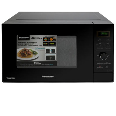 Panasonic Мікрохвильова піч, 23л, 1000Вт, дисплей, чорний