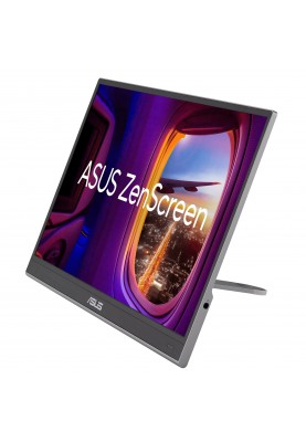 ASUS Монітор портативні 15.6" ZenScreen MQ16AHE mHDMI, USB-C, OLED, 1ms, DCI-P3 100%, HDR10, Cover