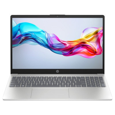 HP Ноутбук 15-fd1069ua 15.6" FHD IPS AG, Intel 5-120U, 16GB, F512GB, UMA, DOS, сріблястий