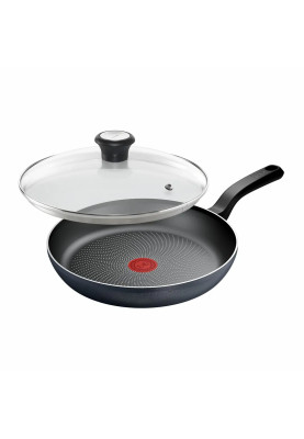 Tefal Сковорода з кришкою So' Light, 28см, алюміній, бакеліт, скло, чорний