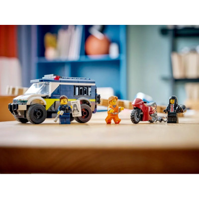 LEGO Конструктор LEGO City Поліцейський фургон для перевезення в'язнів