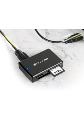 Transcend Кардрiдер USB 3.1 Multi Card Black