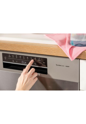 Gorenje Посудомийна машина, 16компл., A++, 60см, дисплей, 3 кошики, AquaStop, сірий