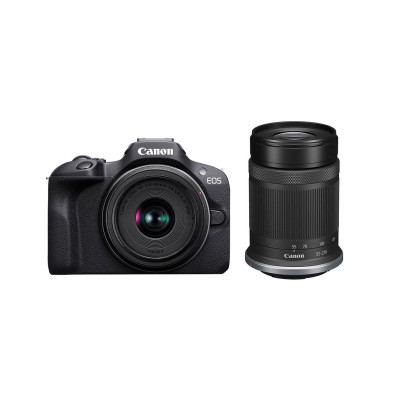 Canon Цифр. фотокамера EOS R100 + 18-45 IS STM + 55-210 f/5.0-7.1 IS STM