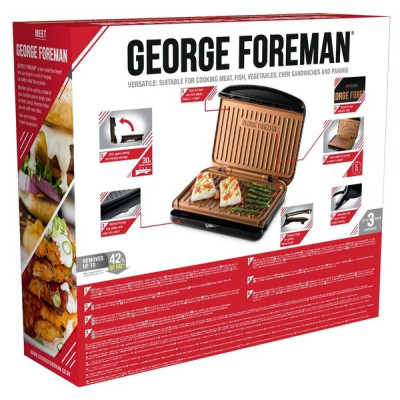 Russell Hobbs Гриль George Foreman 25811-56 Fit Grill Copper Medium