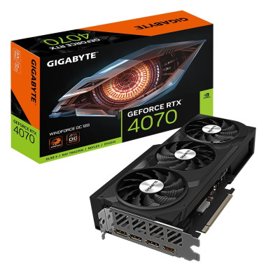 Gigabyte Відеокарта GeForce RTX 4070 12GB GDDR6X OC