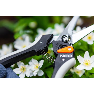 Neo Tools Секатор площинний, d різу 6мм, 210мм, 184г