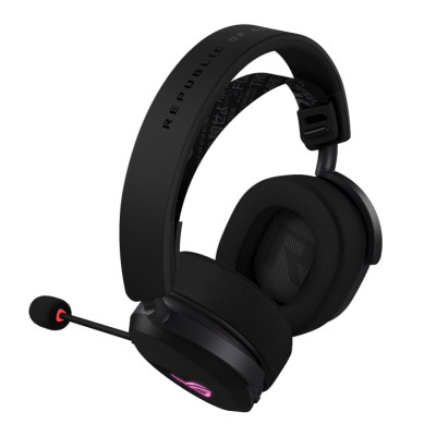 ASUS Гарнітура гравця ROG Pelta, USB-A/BT/WL, RGB, 1.8м, чорний