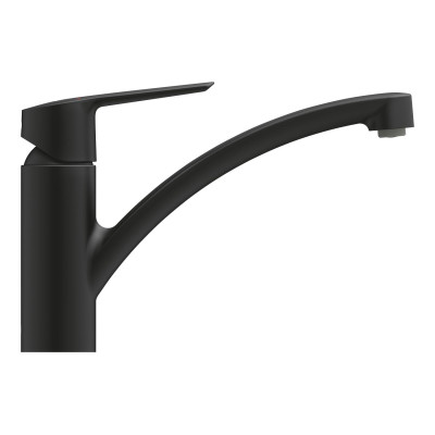 Grohe Змішувач для кухні Start, довж.виливу - 226мм, поворотний, 1важіль, чорний