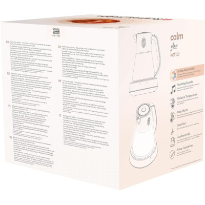 Russell Hobbs Електрочайник Calm, 1.7л, скло, біло-мідний