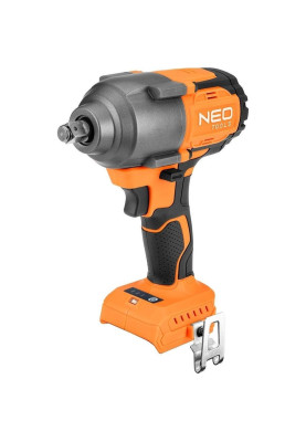 Neo Tools Гайковерт ударний Energy+ 18В безщітковий 2400обхв 850Нм 1/2" 3 швидкості 1.8кг без АКБ та ЗП