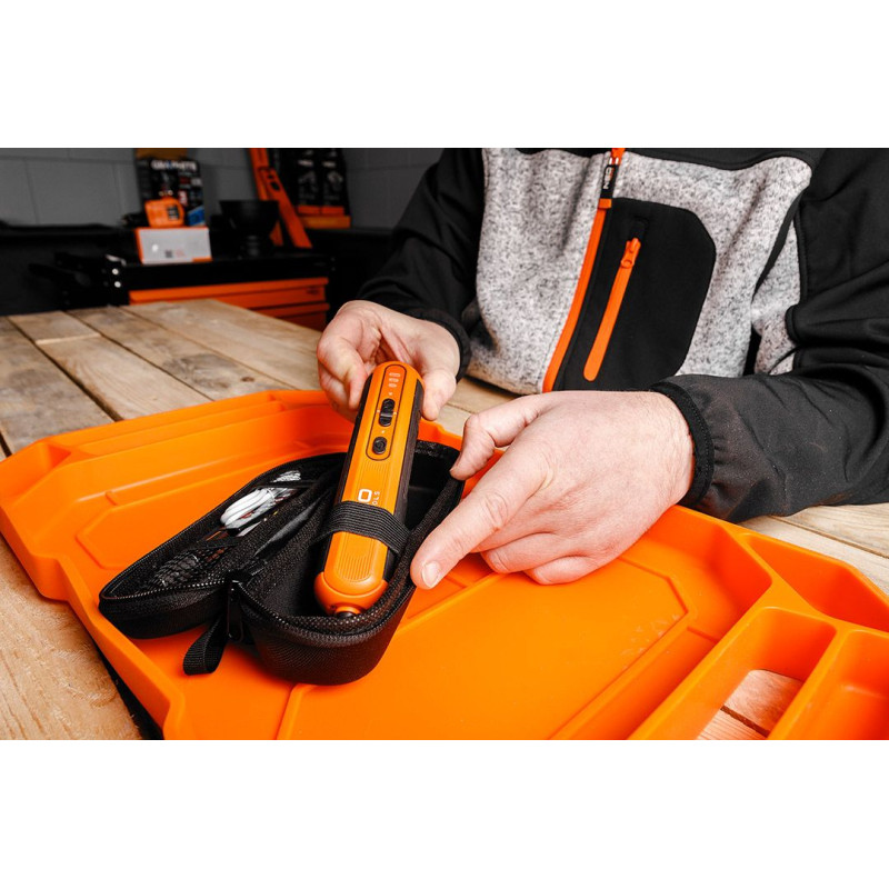 Graphite Викрутка акумуляторна 4В1Х1.5А·год 4.5Нм 230об·хв 20 біт кейс 0.23кг