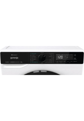 Gorenje Прально-сушильна машина фронтальна, 9(6)кг, 1400, A, 55см, дисплей, інвертор, Wi-Fi, білий