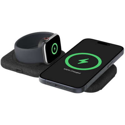 Belkin Зарядний пристрій бездротовий 2в1 15Вт Travel Pad Qi2