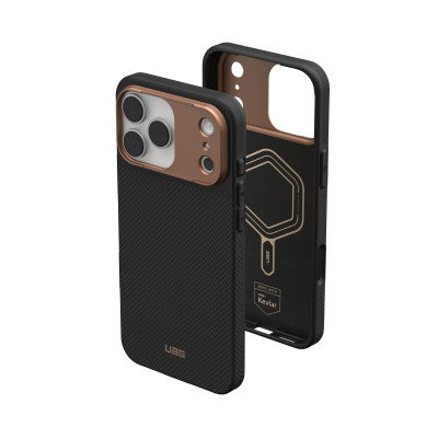 UAG Чохол UAG для iPhone 17 Pro Max, Fibr Armr Magsafe, Kevlar Graphite/Bronze
