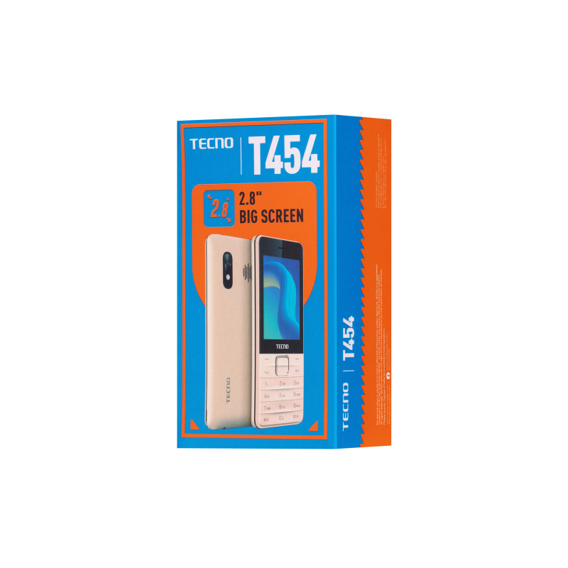 TECNO Мобільний телефон T454 2SIM Champagne Gold