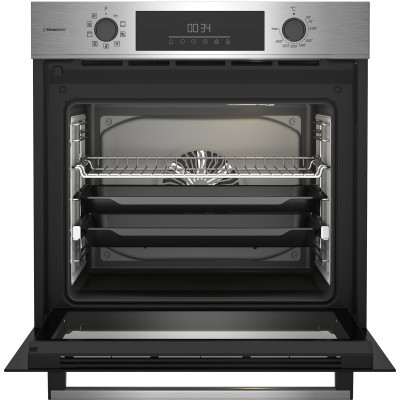 Beko Духовий шафа електричний, 72л, A+, дисплей, конвекція, телескоп, нерж