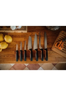 Fiskars Кухонний ніж для овочів прямий Functional Form, 8 см