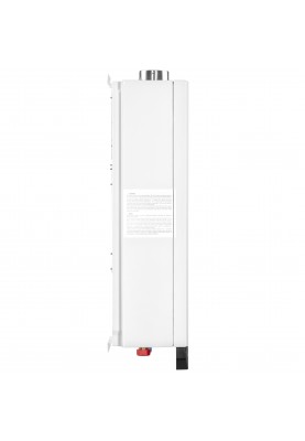 ARDESTO Газова колонка X3 10л/хв 20кВт турбована дисплей електророзпалювання з димоходом білий