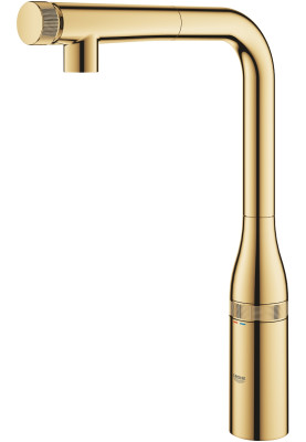 Grohe Змішувач для кухні Essence Smart Control, довж.виливу - 199мм, поворотний/витяжний, вентиль/кнопка, прохолодний схід сонця