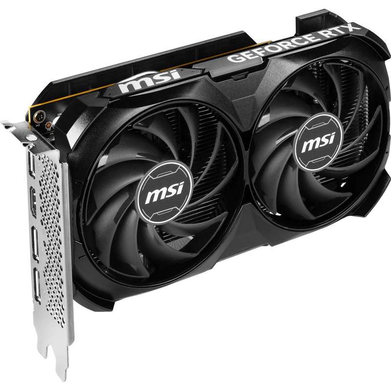 MSI Відеокарта GeForce RTX 4060 8GB GDDR6 VENTUS 2X BLACK OC