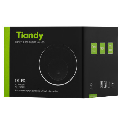 Tiandy Камера IP TC-C34KN, 4MP, Dome, 2.8-12mm AVF, f/1.6, IR30m, PoE, IP66 Tiandy Камера IP TC-C34KN, 4MP, Dome, 2.8-12mm AVF, f/1.6, IR30m, PoE, IP66