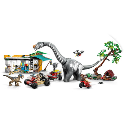 LEGO Конструктор LEGO Jurassic World Місія з відстеження раптора та титанозавра