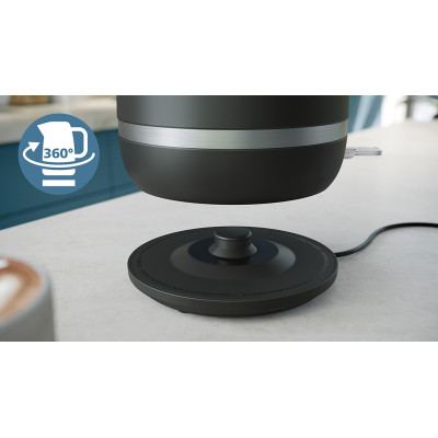 Philips Електрочайник Double Walled Kettle, 1.7л, Strix, з повійними стінками, чорний