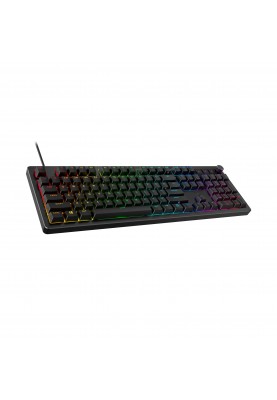 HyperX Клавіатура механічна Alloy Rise 106key, Red, USB-A, EN/UA, RGB, чорний