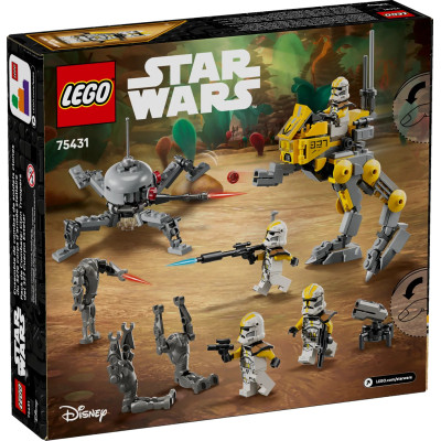 LEGO Конструктор Star Wars Бойовий загін бійців-клонів 327-го галактичного корпусу