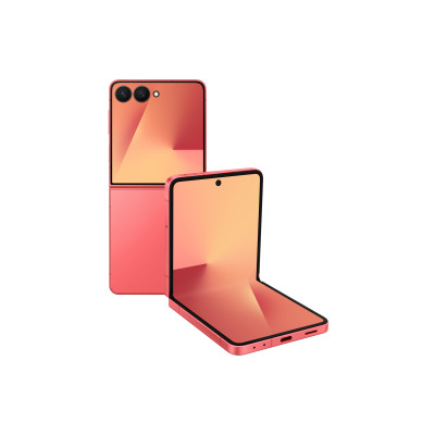 Samsung Смартфон Galaxy Flip 7 5G (F766) 6.9"/4.1"12/512ГБ, 1SIM, 4300мА•год, червоний корал
