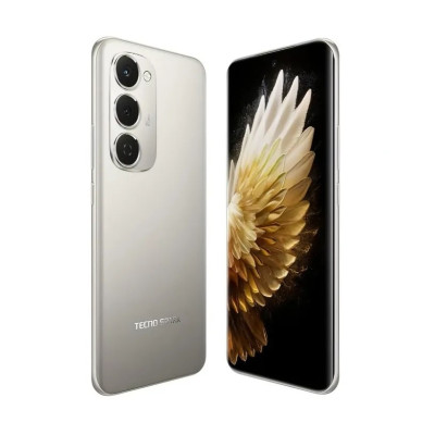 TECNO Смартфон Spark 40 PRO+ (KM7) 6.78" 8/256ГБ, 2SIM, 5200мА рік, Moon Titanium