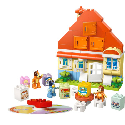 LEGO Конструктор LEGO DUPLO Bluey Родинний дім Блуї із грою на запам'ятовування LEGO Конструктор LEGO DUPLO Bluey Родинний дім Блуї із грою на запам'ятовування