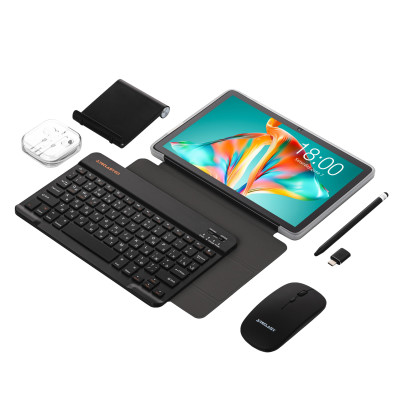 TECLAST Планшет P30T KIT 10,1" 4ГБ, 128ГБ, 6000мА•год, Android, сірий