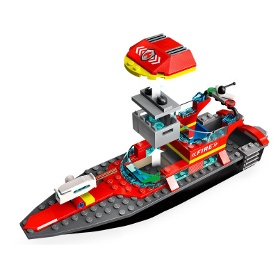 LEGO Конструктор City Човен пожежної бригади