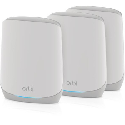NETGEAR WiFi-система Orbi RBK763S AX5400, WiFi 6, MESH, 3xGE LAN, 1xGE WAN, біл. кол. (3шт.)