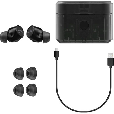 HyperX Гарнітура Cirro Buds Pro TWS WL USB-A Black