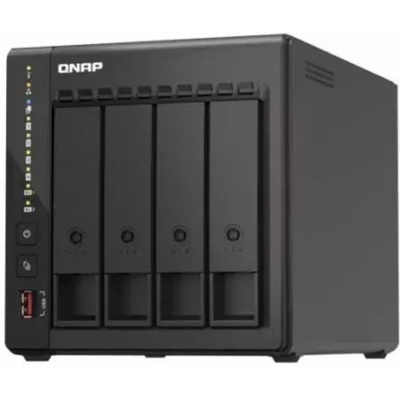 QNAP Мережеве сховище TS-453E-8G (2.5GbE HDMI USB 3.2 Gen2)