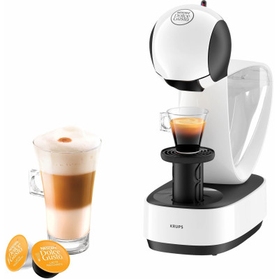 Krups Кавоварка капсульна Infinissima, 1.2л, капсули NESCAFE Dolce Gusto, білий